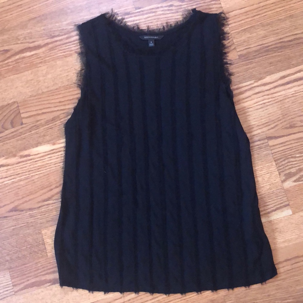 Black tank top